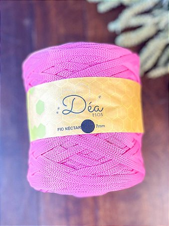 Fio Néctar 7mm - 500g-175m - Poliester - Rosa Bebe