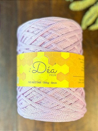 Fio Néctar 5mm - 500g-200m - Poliester - Lilas Candy