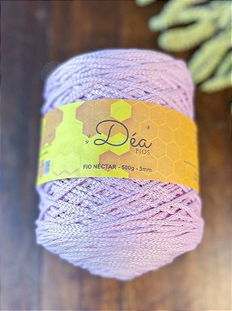 Fio Néctar 3mm - 500g-300m - Poliéster - Lilas Candy
