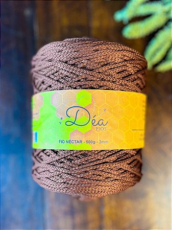 Fio Néctar 3mm - 500g-300m - Poliéster - Ganache