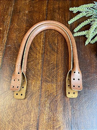 Alça Mão Baguete Montana 1x45cm - Caramelo