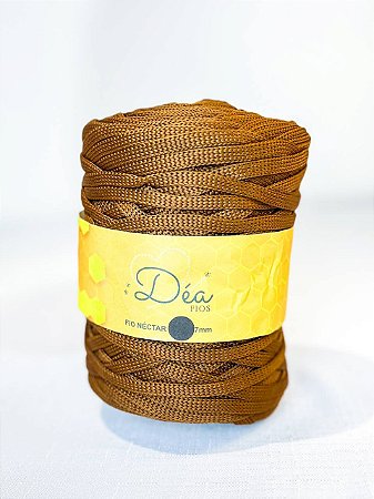 Fio Néctar 7mm - 500g-175m - Poliester - Castanho