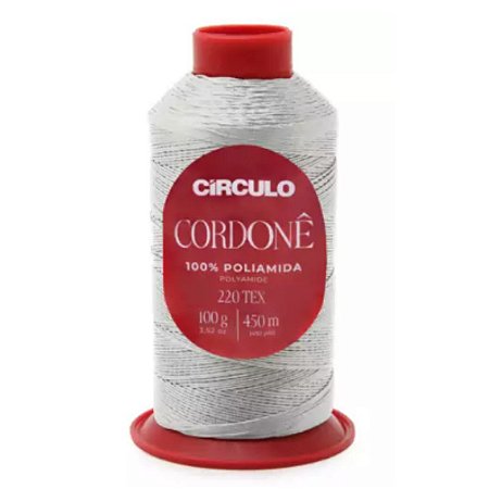 Fio CORDONE Circulo - 8108 (Prata Radiante)