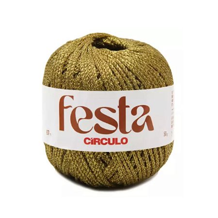 Fio FESTA - Círculo 7577 Ouro