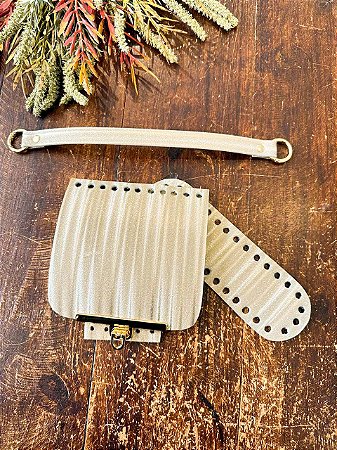 Kit Quadrado de Mão - Montana 14x14cm Brilho Ouro & Dourado
