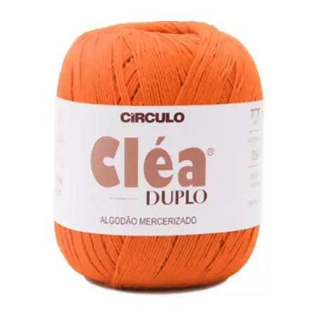 Fio CLEA DUPLO - 4456 (Laranja)