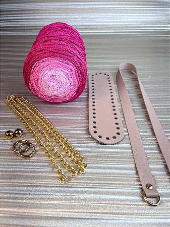 Kit Bolsa Croche Talia-Colors 3mm Penelope