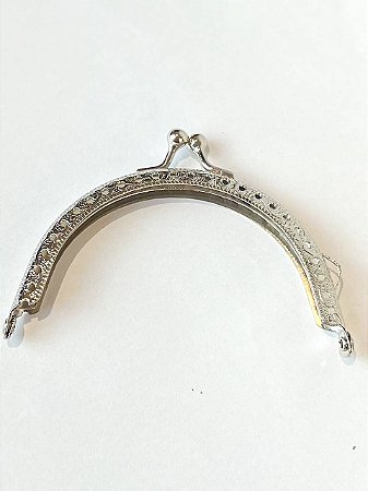 Fecho da Vovó 9x6,5cm Oval - Niquel