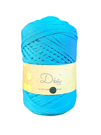 Fio Néctar 5mm - 500g-200m - Poliester - Turquesa