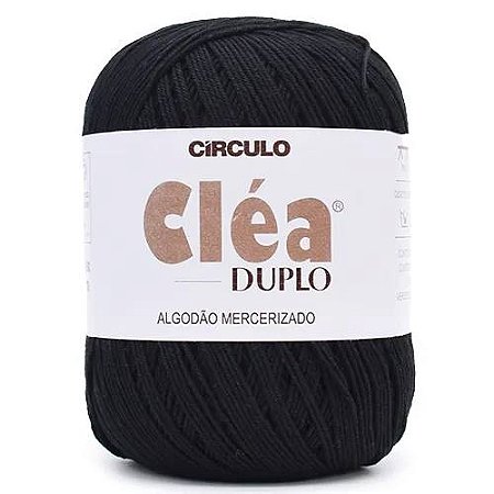 Fio CLEA DUPLO - 8990 (Preto)