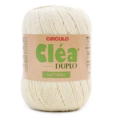 Fio CLEA DUPLO - 20 (Natural)