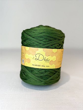 Fio Néctar 5mm - 500g-200m - Poliester - Verde Salvia