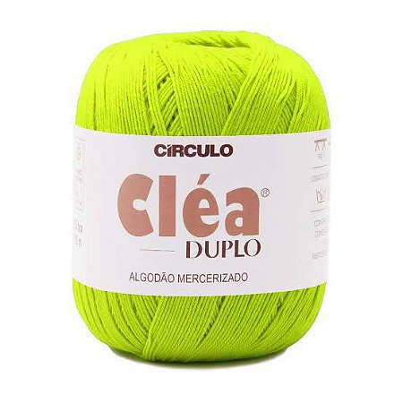 Fio CLEA DUPLO - 5583 (Verde Limao)