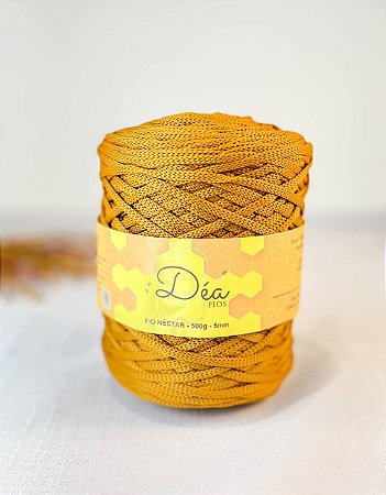 Fio Néctar 5mm - 500g-200m - Poliester - Caramelo