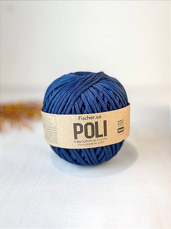 Fio Fischer POLI 5mm - 200m - Oxford Marinho