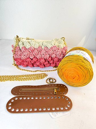 Kit Bolsa Liz - Néctar COLORS 5mm - Savana (Déa - Aula Grátis)