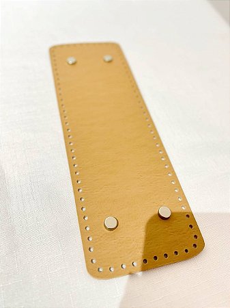Base Retangular Montana 30x10cm-Bege/Niquel