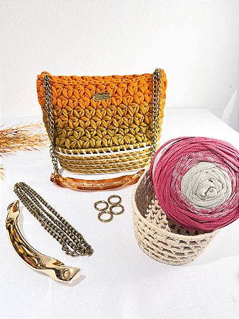 Kit Bolsa Capri - Nectar COLORS- Aurora (Clube das Gurias)