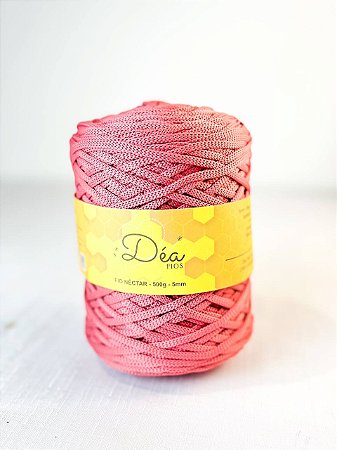 Fio Néctar 5mm - 500g-200m - Poliester - Goiaba