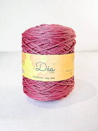 Fio Néctar 3mm - 500g-300m - Poliéster - Goiaba