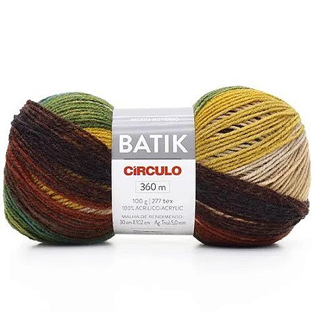 Fio/Lã Batik Circulo - COR 9467 GALAXIA