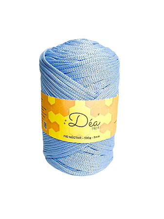 Fio Néctar 5mm - 500g-200m - Poliester - Azul Céu
