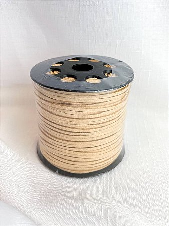 Fio Camurça 2,7mm aprox. 92m - Bege