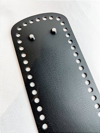 Base Retangular Montana 30x10cm-Preto/Onix
