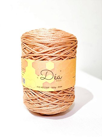 Fio Néctar 3mm - 500g-300m - Poliéster - Caramelo Claro