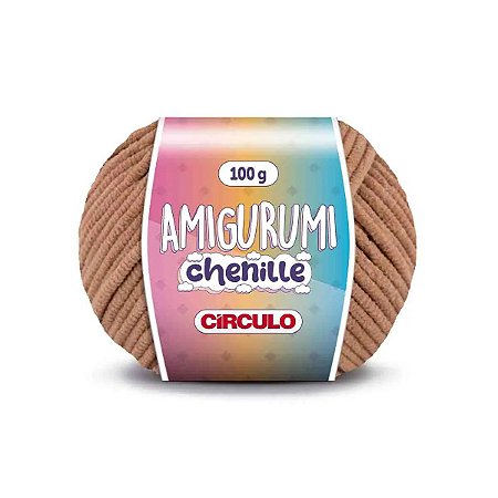 Amigurumi Circulo CHENILLE 7713-Lenha