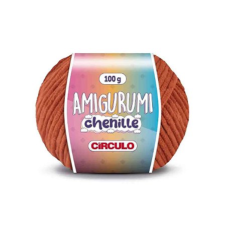 Amigurumi Circulo CHENILLE 7529-Terracota