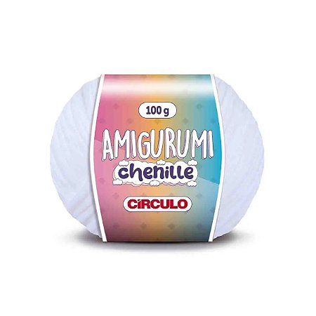 Amigurumi Circulo CHENILLE 8001-Branco