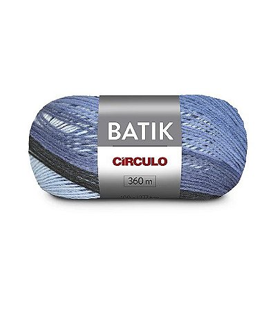 Fio/Lã Batik Circulo - COR 9172 AMULETO