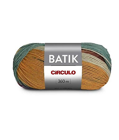 Fio/Lã Batik Circulo - COR 9797 ESPAÇO