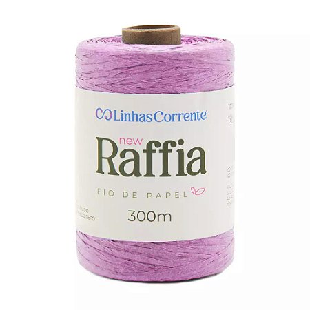Fio de Papel - New Raffia 300M 100% Viscose - Lilás