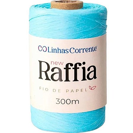 Fio de Papel - New Raffia 300M 100% Viscose - Turquesa