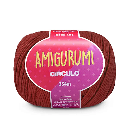 Fio AMIGURUMI - 7078 (Pimenta Rosa)