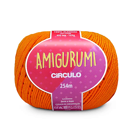 Fio AMIGURUMI - 4445 (Tangerina)