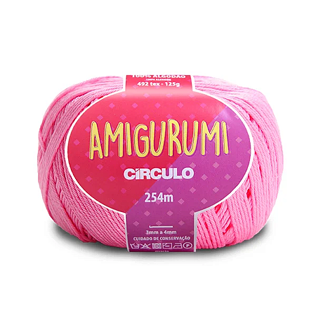 Fio AMIGURUMI - 3131 (Chiclete)