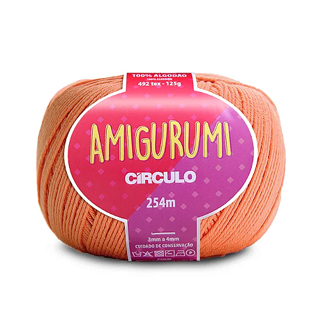 Fio AMIGURUMI - 4168 (Dália)