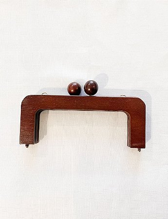 Fecho da Vó de Madeira Mógno 20x10x2,5cm