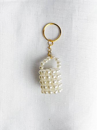 Chaveiro Bolsinha 3cm-Preto