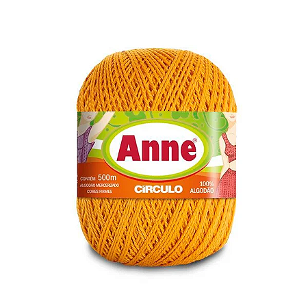 Fio ANNE 500 Círculo - 7030 Mostarda