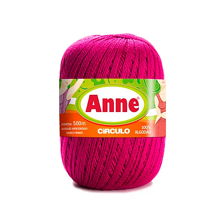 Fio ANNE 500 Círculo - 6133 Pink
