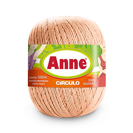 Fio ANNE 500 Círculo - 4224 Peach Fuzz