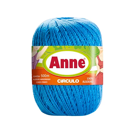 Fio ANNE 500 Círculo - 2500 Acqua