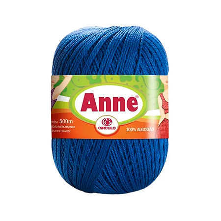 Fio ANNE 500 Círculo - 2829 Azul Bic