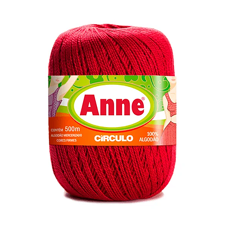 Fio ANNE 500 Círculo - 3581 Pimenta