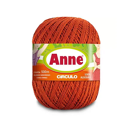 Fio ANNE 500 Círculo - 7529 Terracota