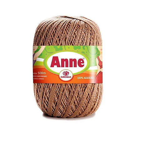 Fio ANNE 500 Círculo - COR 7625 Castanha